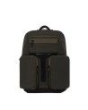  Piquadro - Zaino in nylon porta pc 14" con tasca impermeabile