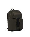  Piquadro - Zaino in nylon porta pc 14" con tasca impermeabile