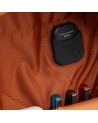  Piquadro - Zaino in nylon porta pc 14" con tasca impermeabile