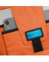  Piquadro - Zaino in nylon porta pc 14" con tasca impermeabile