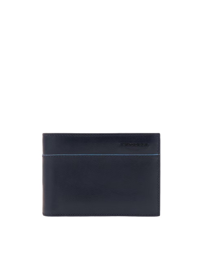 Piquadro - Portafoglio uomo in pelle con portamonete B2 Revamp