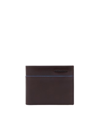 Piquadro - Portafoglio piccolo in pelle uomo con porta monete B2 Revamp