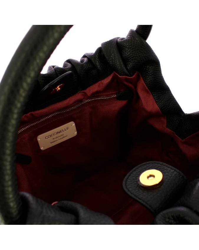 Coccinelle - Borsa a mano in pelle Medium Croisette