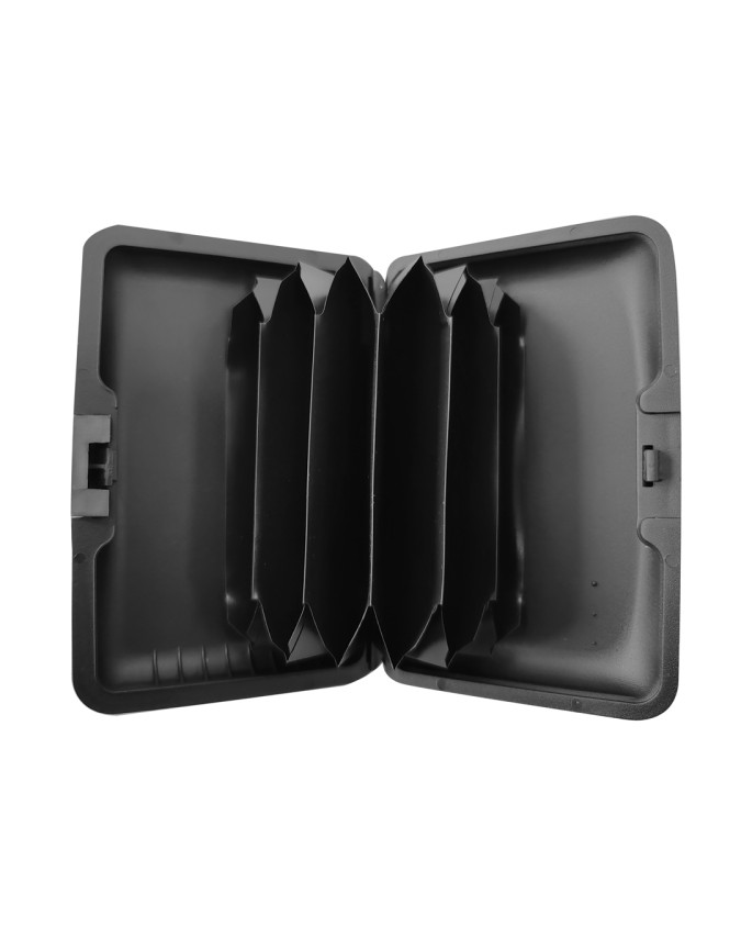 Travel Blue - Porta carte di credito in alluminio e ABS RFID