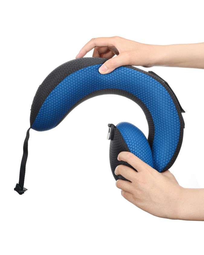 Travel Blue - Cuscino da viaggio in memory foam Dreamer