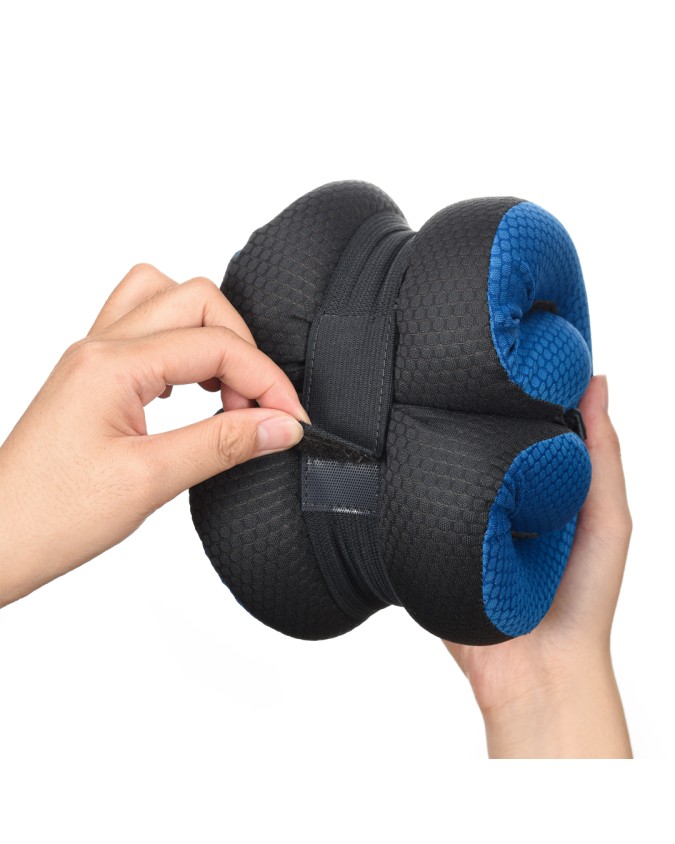 Travel Blue - Cuscino da viaggio in memory foam Dreamer