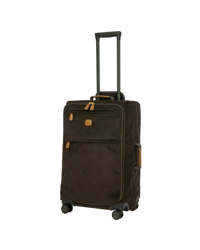 Bric's - Trolley medio in pelle sintetica 70 cm 4 Ruote Life