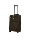 Bric's - Trolley medio in pelle sintetica 70 cm 4 Ruote Life