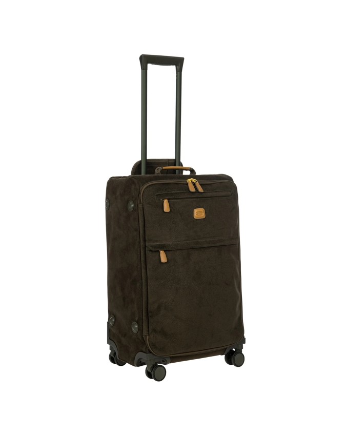 Bric's - Trolley medio in pelle sintetica 70 cm 4 Ruote Life