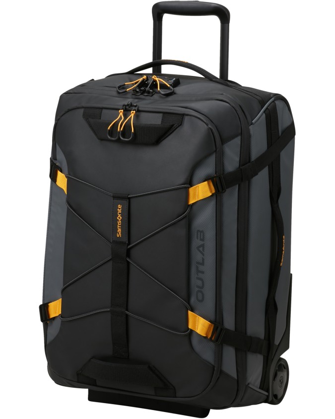 Samsonite - Borsone/Zaino con ruote 55cm in tessuto riciclato Outlab Paradiver