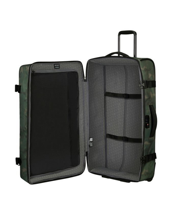 Samsonite - Recycled PET duffel bag with 2 wheels, 79 cm, Roader
