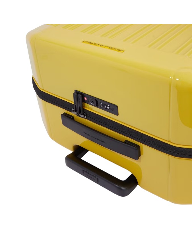 Piquadro - Trolley Medio in policarbonato a 4 ruote PQ-Light