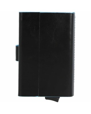 Piquadro - Compact wallet doppio con sliding system Blue Square 2