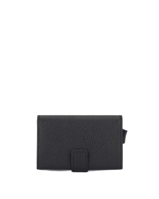 Piquadro - Porta carte di credito in pelle e metallo con protezione anti-frode RFID 2