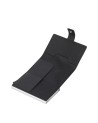 Piquadro - Porta carte di credito in pelle e metallo con protezione anti-frode RFID