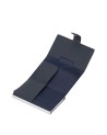 Piquadro - Porta carte di credito in pelle e metallo con protezione anti-frode RFID