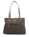  Bric's - Borsa a Spalla Tre Scomparti in Nylon X-Bag