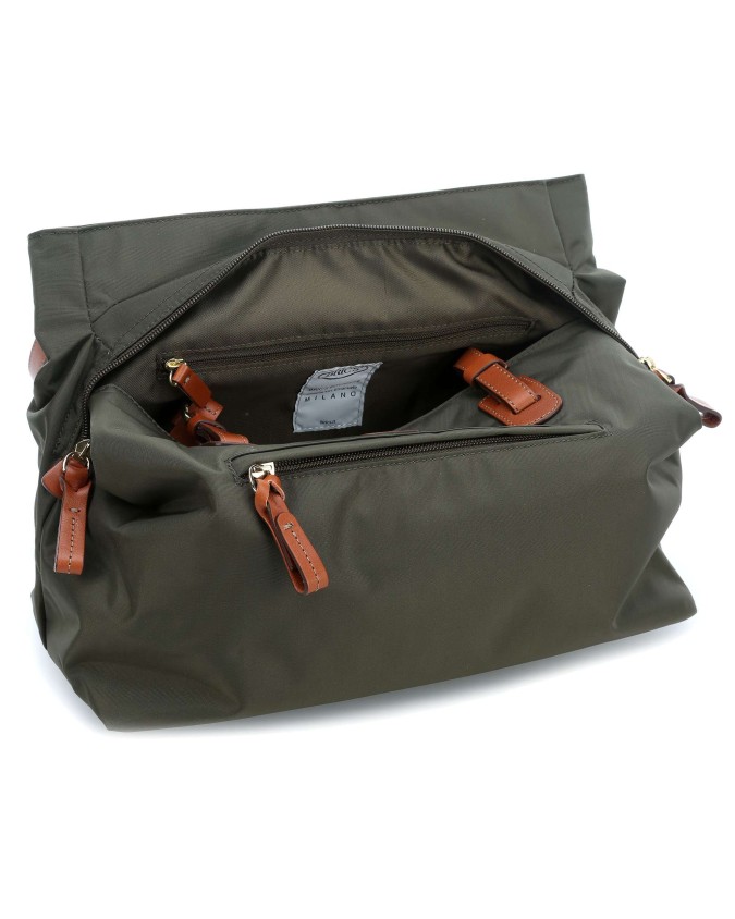  Bric's - Borsa a Spalla Tre Scomparti in Nylon X-Bag