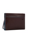 Piquadro - Pochette in pelle porta iPad® con tasca per Connequ