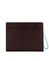 Piquadro - Pochette in pelle porta iPad® con tasca per Connequ