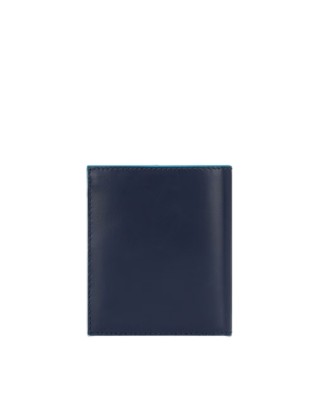 Piquadro - Portafoglio uomo in pelle verticale RFID Blue Square 2