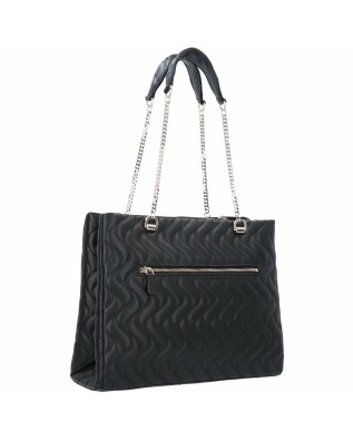 Guess - Borsa a spalla in poliuretano trapuntato Eco Mai 2