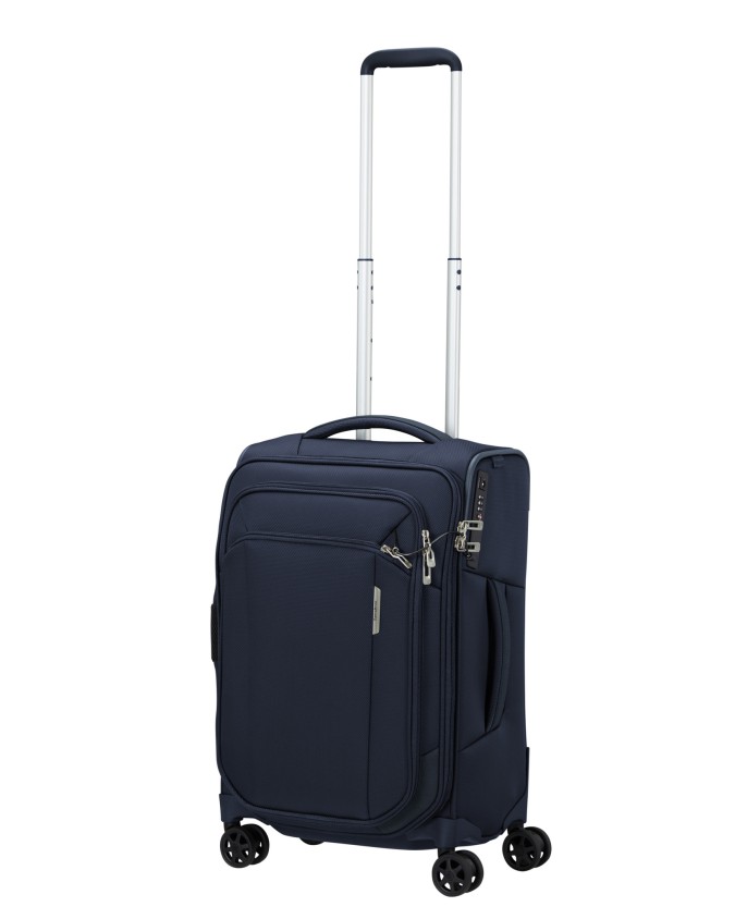 Samsonite - Trolley cabina in tessuto riciclato espandibile 4 ruote 55cm Respark
