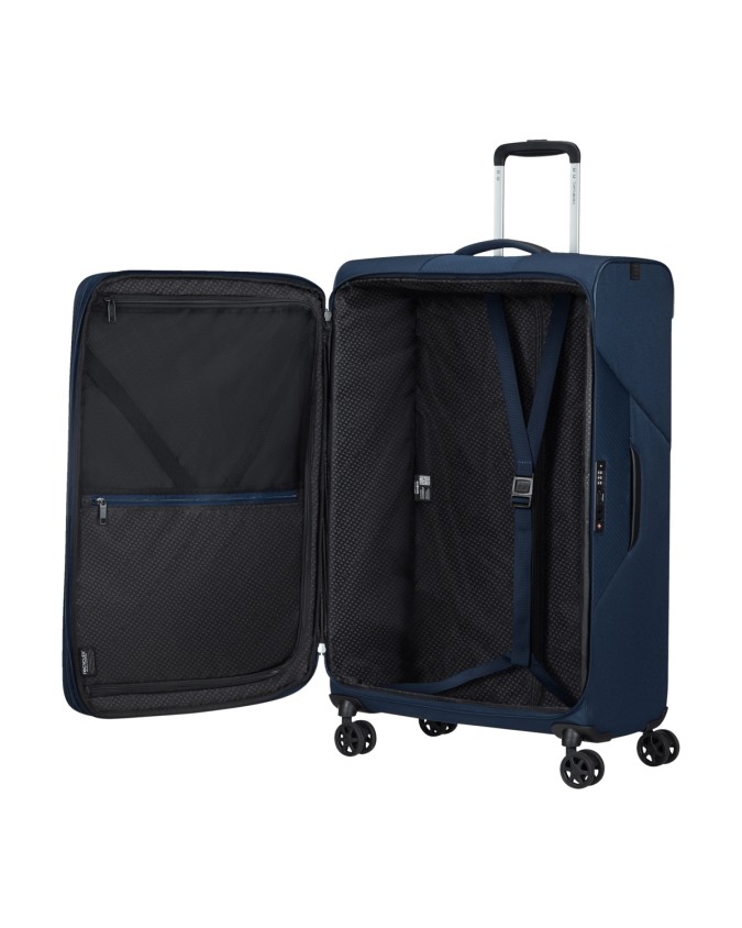 Samsonite - Trolley espandibile 4 ruote 77 cm in poliestere Litebeam