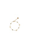 Alviero Martini Prima Classe - Bracciale con logo 1C e zirconi con finish Oro Chiaro