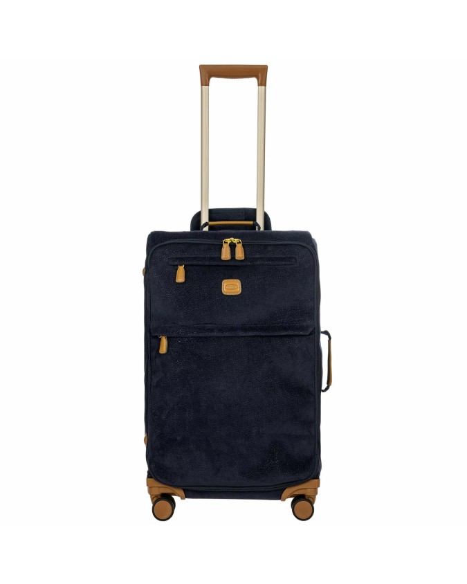 Bric's - Trolley medio in pelle sintetica 70 cm 4 Ruote Life