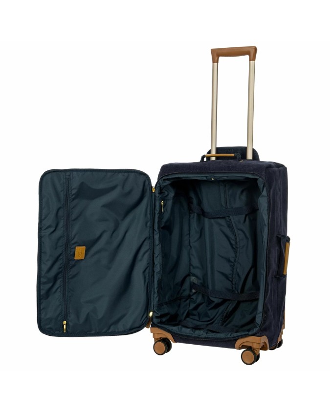 Bric's - Trolley medio in pelle sintetica 70 cm 4 Ruote Life