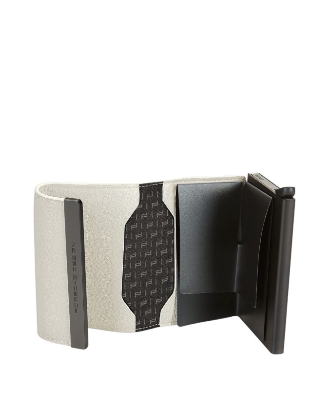  Porsche Design - Porta carte di credito in pelle e metallo