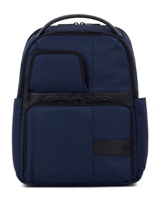 Piquadro - Zaino uomo in poliestere porta pc 14'' con sistema RFID