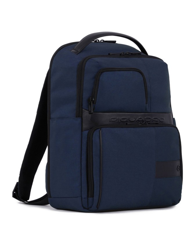 Piquadro - Zaino uomo in poliestere porta pc 14'' con sistema RFID