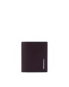 Piquadro - Portafoglio uomo verticale con porta monete RFID Blue Square