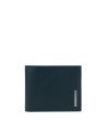 Piquadro -  Portafoglio uomo con portamonete e porta carte di credito Blue Square