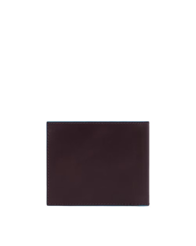 Piquadro -  Portafoglio uomo con portamonete e porta carte di credito Blue Square