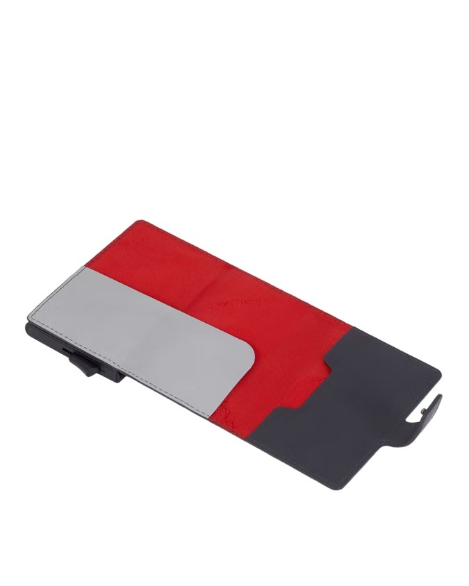 Piquadro - Custodia porta carte di credito in metallo RFID