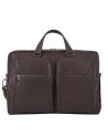  Piquadro - Cartella uomo in pelle porta pc 15,6'' e iPad®Pro