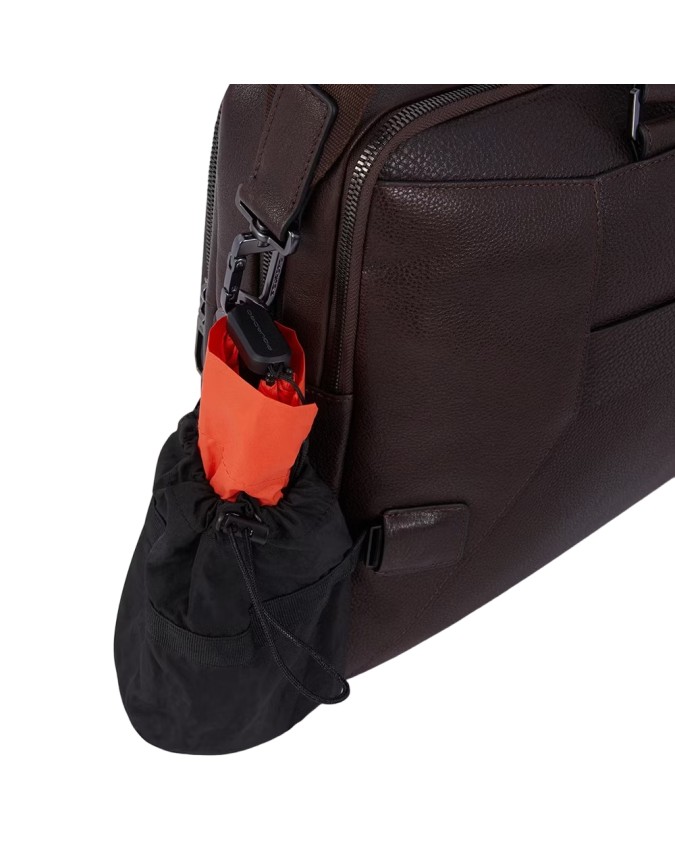  Piquadro - Cartella uomo in pelle porta pc 15,6'' e iPad®Pro