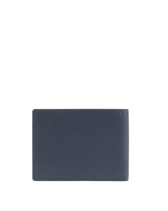 Piquadro - Portafoglio uomo in pelle con due scomparti per banconote RFID