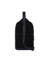 Piquadro  - Zaino monospalla uomo in pelle e tessuto per  iPad®mini