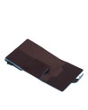 Piquadro - Custodia porta carte di credito uomo in pelle e metallo