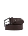 Piquadro - Cintura uomo 35 mm in pelle con fibbia ad ardiglione Modus Special