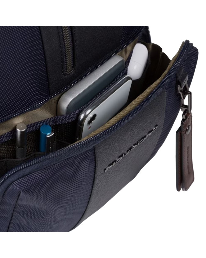 Piquadro - Zaino porta Pc 14'' e porta iPad® in tessuto riciclato BagMotic