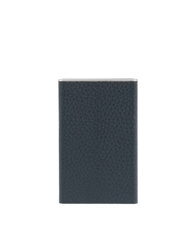 Piquadro - Porta carte di credito in pelle e metallo Modus Restilyng