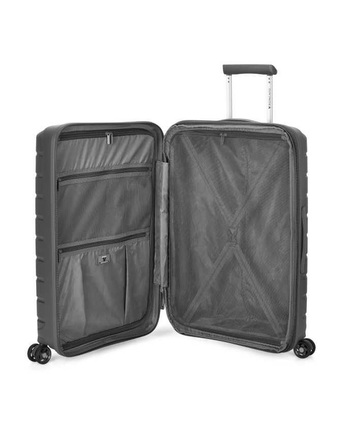 Roncato - Trolley rigido 68 cm 4 Ruote medio espandibile Butterfly