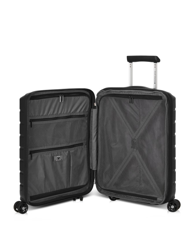 Roncato - Trolley cabina rigido 55 cm 4 Ruote espandibile Butterfly