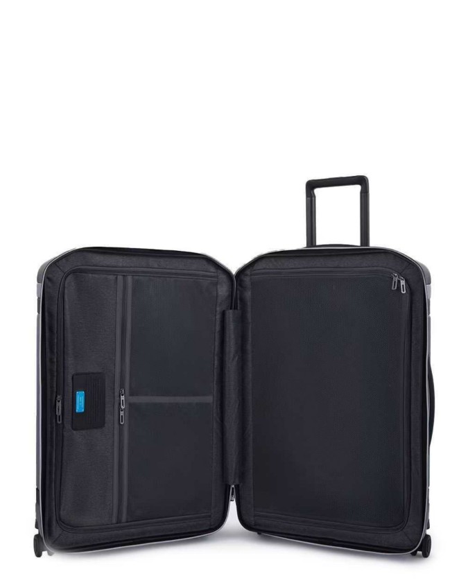 Piquadro - Trolley medio 4 ruote in policarbonato PQ-Light