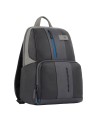 Piquadro - Zaino  in pelle porta PC 14'' e porta iPad Urban
